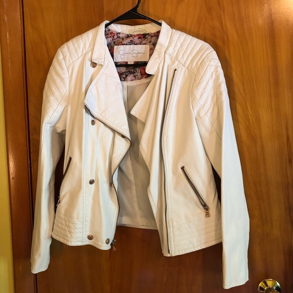 Jessica Simpson Jackets & Blazers - Jessica Simpson faux leather jacket